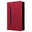 Case2go - Tablet hoes geschikt voor Samsung Galaxy Tab S8 - Business Wallet Book Case - Met pasjeshouder - Rood