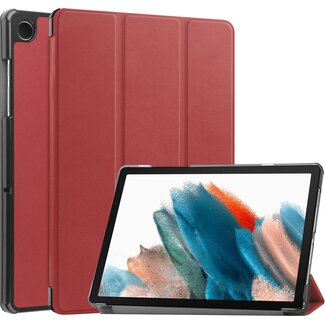 Hoozey - Tablet hoes geschikt voor Samsung Galaxy Tab A11 (2025) - 8.7 inch - Tablet hoes - Donker Rood