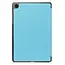Tablet hoes geschikt voor Samsung Galaxy Tab A11 (2025) - 8.7 inch - Met Auto/Wake Functie - Tri-Fold hoes - Licht Blauw