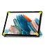 Tablet hoes geschikt voor Samsung Galaxy Tab A11 (2025) - 8.7 inch - Met Auto/Wake Functie - Tri-Fold hoes - Licht Blauw
