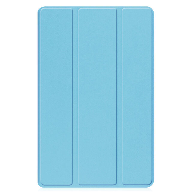 Tablet hoes geschikt voor Samsung Galaxy Tab A11 (2025) - Met Auto/Wake functie  - Tri-Fold Hoes - 8.7 inch - Licht Blauw