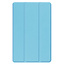Tablet hoes geschikt voor Samsung Galaxy Tab A11 (2025) - Met Auto/Wake functie  - Tri-Fold Hoes - 8.7 inch - Licht Blauw