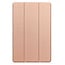 Tablethoes en Screenprotector geschikt voor Samsung Galaxy Tab A11 (2025) - Tri-fold hoes met Auto/Wake functie - Rosé Goud