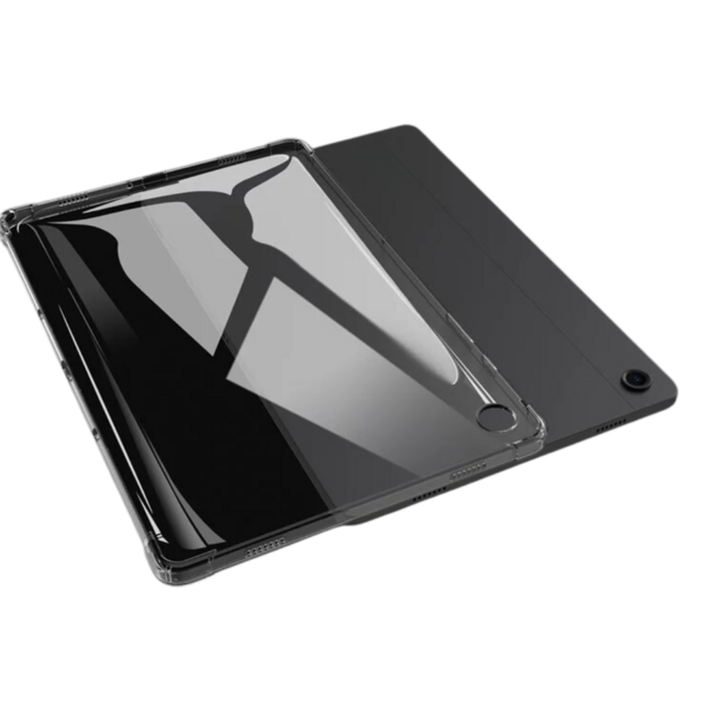Tablethoes geschikt voor Samsung Galaxy Tab S10 FE (2025) - 10.9 Inch - Transparante Back Cover - Anti Drop - TPU - Transparant