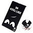 Case2go - Tablet hoes geschikt voor Samsung Galaxy Tab S11 (2025) - 11 Inch - Tri-Fold Book Case - Auto/Wake functie - Don't Touch Me