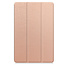 Case2go - Tablet hoes geschikt voor Samsung Galaxy Tab S11 (2025) - 11 Inch - Tri-Fold Book Case - Auto/Wake functie - Rosegoud