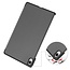 Case2go - Tablet hoes geschikt voor Samsung Galaxy Tab S11 (2025) - 11 Inch - Tri-Fold Book Case - Auto/Wake functie - Grijs