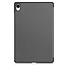 Case2go - Tablet hoes geschikt voor Samsung Galaxy Tab S11 (2025) - 11 Inch - Tri-Fold Book Case - Auto/Wake functie - Grijs