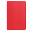 Case2go - Tablet hoes geschikt voor Samsung Galaxy Tab S11 (2025) - 11 Inch - Tri-Fold Book Case - Auto/Wake functie - Rood