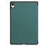 Case2go - Tablet hoes geschikt voor Samsung Galaxy Tab S11 (2025) - 11 Inch - Tri-Fold Book Case - Auto/Wake functie - Donker Groen