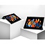 Case2go - Hoesje geschikt voor Lenovo Idea Tab Plus - 12.1 Inch - Tri-Fold Tablet Hoes - Hoes met Auto/Wake functie - Donker Groen