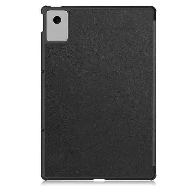 Case2go - Hoesje geschikt voor Lenovo Idea Tab Plus - 12.1 Inch - Tri-Fold Tablet Hoes - Hoes met Auto/Wake functie - Zwart