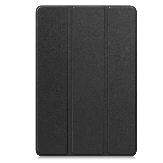 Case2go - Hoesje geschikt voor Lenovo Idea Tab Plus - 12.1 Inch - Tri-Fold Tablet Hoes - Hoes met Auto/Wake functie - Zwart