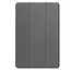 Case2go - Hoesje geschikt voor Lenovo Idea Tab Plus - 12.1 Inch - Tri-Fold Tablet Hoes - Hoes met Auto/Wake functie - Grijs