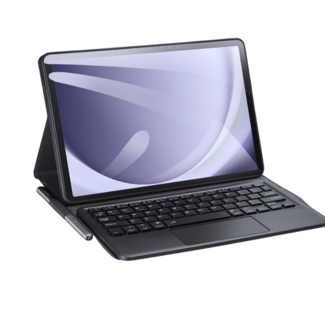 Dux Ducis Dux Ducis - Toetsenbord hoes geschikt voor Samsung Galaxy Tab A9 Plus - Afneembaar - QWERTY - Tablet toetsenbord met touchpad - Zwart