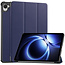 Case2go - Hoesje geschikt voor Xiaomi Pad Mini - 8.8 Inch - Tri-Fold Tablet Hoes - Hoes met magnetische sluiting - Donker Blauw