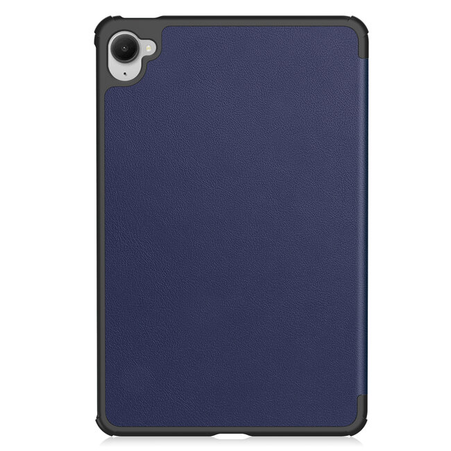 Case2go - Hoesje geschikt voor Xiaomi Pad Mini - 8.8 Inch - Tri-Fold Tablet Hoes - Hoes met magnetische sluiting - Donker Blauw