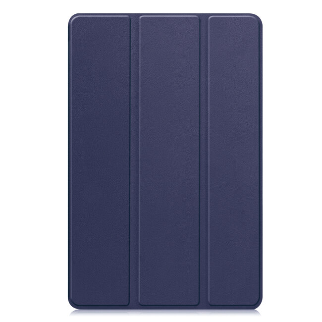 Case2go - Hoesje geschikt voor Xiaomi Pad Mini - 8.8 Inch - Tri-Fold Tablet Hoes - Hoes met magnetische sluiting - Donker Blauw