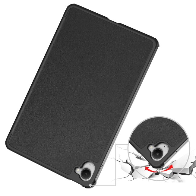 Case2go - Hoesje geschikt voor Xiaomi Pad Mini - 8.8 Inch - Tri-Fold Tablet Hoes - Hoes met magnetische sluiting - Zwart