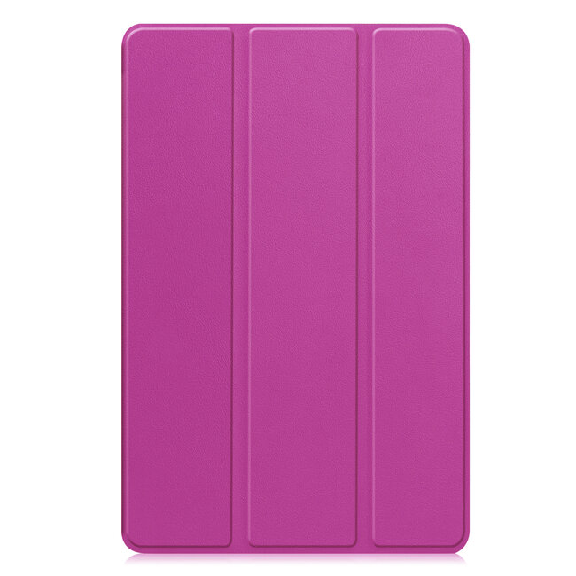 Case2go - Hoesje geschikt voor Xiaomi Pad Mini - 8.8 Inch - Tri-Fold Tablet Hoes - Hoes met magnetische sluiting - Paars