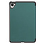Case2go - Hoesje geschikt voor Xiaomi Pad Mini - 8.8 Inch - Tri-Fold Tablet Hoes - Hoes met magnetische sluiting - Donker Groen