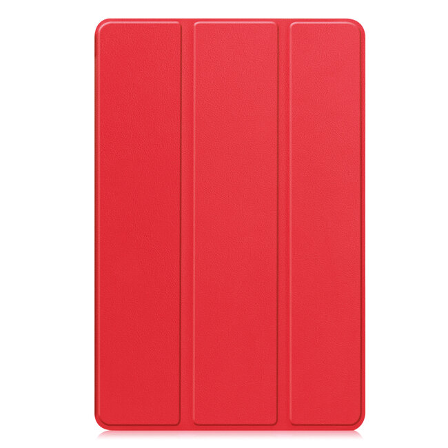 Case2go - Hoesje geschikt voor Xiaomi Pad Mini - 8.8 Inch - Tri-Fold Tablet Hoes - Hoes met magnetische sluiting - Rood