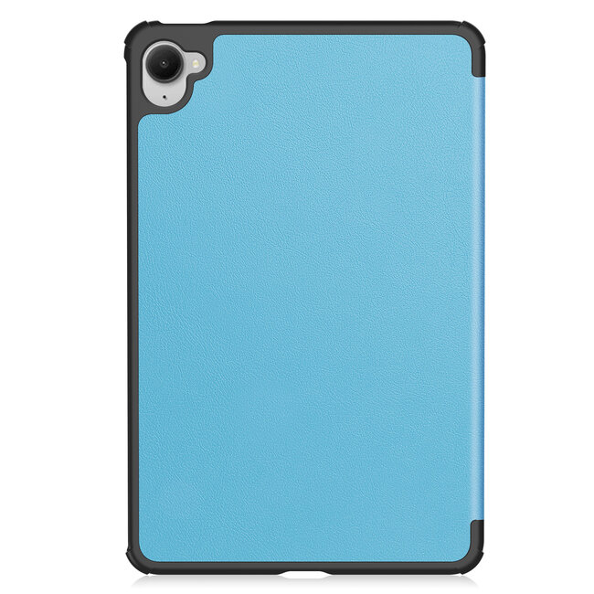 Case2go - Hoesje geschikt voor Xiaomi Pad Mini - 8.8 Inch - Tri-Fold Tablet Hoes - Hoes met magnetische sluiting - Licht Blauw