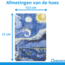 Case2go - Hoesje geschikt voor Xiaomi Pad Mini - 8.8 Inch - Tri-Fold Tablet Hoes - Hoes met magnetische sluiting - Sterrenhemel