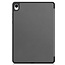 Case2go - Tablet hoes geschikt voor Samsung Galaxy Tab S11 (2025) - 11 Inch - Tri-fold hoes met Auto/Wake functie en Magnetische sluiting - TPU Cover Met Pencil Houder - Grijs