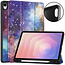 Case2go - Tablet hoes geschikt voor Samsung Galaxy Tab S11 (2025) - 11 Inch - Tri-fold hoes met Auto/Wake functie en Magnetische sluiting - TPU Cover Met Pencil Houder - Galaxy