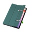 Case2go - Tablet hoes geschikt voor Samsung Galaxy Tab S11 (2025) - 11 Inch - Tri-fold hoes met Auto/Wake functie en Magnetische sluiting - TPU Cover Met Pencil Houder - Groen