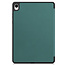 Case2go - Tablet hoes geschikt voor Samsung Galaxy Tab S11 (2025) - 11 Inch - Tri-fold hoes met Auto/Wake functie en Magnetische sluiting - TPU Cover Met Pencil Houder - Groen