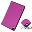 Case2go - Tablet hoes geschikt voor Samsung Galaxy Tab S11 (2025) - 11 Inch - Tri-fold hoes met Auto/Wake functie en Magnetische sluiting - TPU Cover Met Pencil Houder - Paars