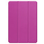 Case2go - Tablet hoes geschikt voor Samsung Galaxy Tab S11 (2025) - 11 Inch - Tri-fold hoes met Auto/Wake functie en Magnetische sluiting - TPU Cover Met Pencil Houder - Paars