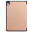 Case2go - Tablet hoes geschikt voor Samsung Galaxy Tab S11 (2025) - 11 Inch - Tri-fold hoes met Auto/Wake functie en Magnetische sluiting - TPU Cover Met Pencil Houder - Rose Goud