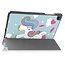 Tablethoes en Screenprotector geschikt voor Samsung Galaxy Tab A11 Plus (2025) - Tri-fold hoes met Auto/Wake functie - Eenhoorn