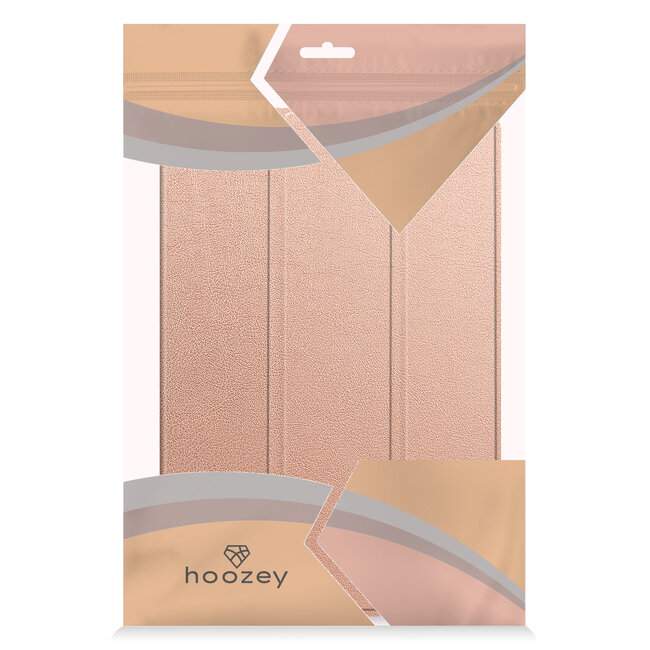 Tablet hoes geschikt voor Samsung Galaxy Tab A11 Plus (2025) - 11 inch - Auto/Wake Functie - Magnetische sluiting - Tri-Fold - Rose Gold