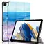 Case2go - Tablet hoes geschikt voor Samsung Galaxy Tab A11 Plus (2025) - Tri-fold hoes met auto/wake functie - 11 inch - Landschap
