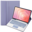 Case2go - Bluetooth Toetsenbord hoes geschikt voor Samsung Galaxy tab S11 (2025) - QWERTY - Auto Wake/Sleep functie - Met Pencil Houder - Touchpad - Paars