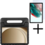 Case2go - Tablet hoes met screenprotector geschikt voor Samsung Galaxy Tab A11 Plus (2025) - Schokbestendige EVA Case met Handvat - Zwart