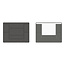 Macbook / Laptop Standaard - Zelfklevend opvouwbare laptop standaard - Bruin / Goud