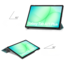 Case2go - Tablet hoes geschikt voor Samsung Galaxy Tab A11 Plus (2025) - Tri-fold hoes met auto/wake functie - 11 inch - Groen