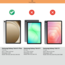 Hoozey - Tablet hoes geschikt voor Samsung Galaxy Tab A11 Plus (2025) - 11 inch - Tablet hoes - Groen