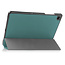 Tablet hoes met 2-Pack screenprotector geschikt voor Samsung Galaxy Tab A11 Plus (2025) - Tablethoesje - Tab A11 Plus hoes - Trifold case - 11 Inch - Groen