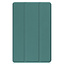 Tablet hoes met 2-Pack screenprotector geschikt voor Samsung Galaxy Tab A11 Plus (2025) - Tablethoesje - Tab A11 Plus hoes - Trifold case - 11 Inch - Groen
