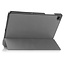 Tablet hoes met 2-Pack screenprotector geschikt voor Samsung Galaxy Tab A11 Plus (2025) - Tablethoesje - Tab A11 Plus hoes - Trifold case - 11 Inch - Grijs