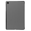 Tablet hoes met 2-Pack screenprotector geschikt voor Samsung Galaxy Tab A11 Plus (2025) - Tablethoesje - Tab A11 Plus hoes - Trifold case - 11 Inch - Grijs