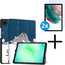 Tablet hoes met 2-Pack screenprotector geschikt voor Samsung Galaxy Tab A11 Plus (2025) - Tablethoesje - Tab A11 Plus hoes - Trifold case - 11 Inch - Goodnight