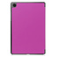 Tablet hoes met 2-Pack screenprotector geschikt voor Samsung Galaxy Tab A11 (2025) - Tablethoesje - Tab A11 - Trifold case - 8.7 Inch - Paars