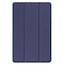 Tablet hoes met 2-Pack screenprotector geschikt voor Samsung Galaxy Tab A11 (2025) - Tablethoesje - Tab A11 - Trifold case - 8.7 Inch - Blauw